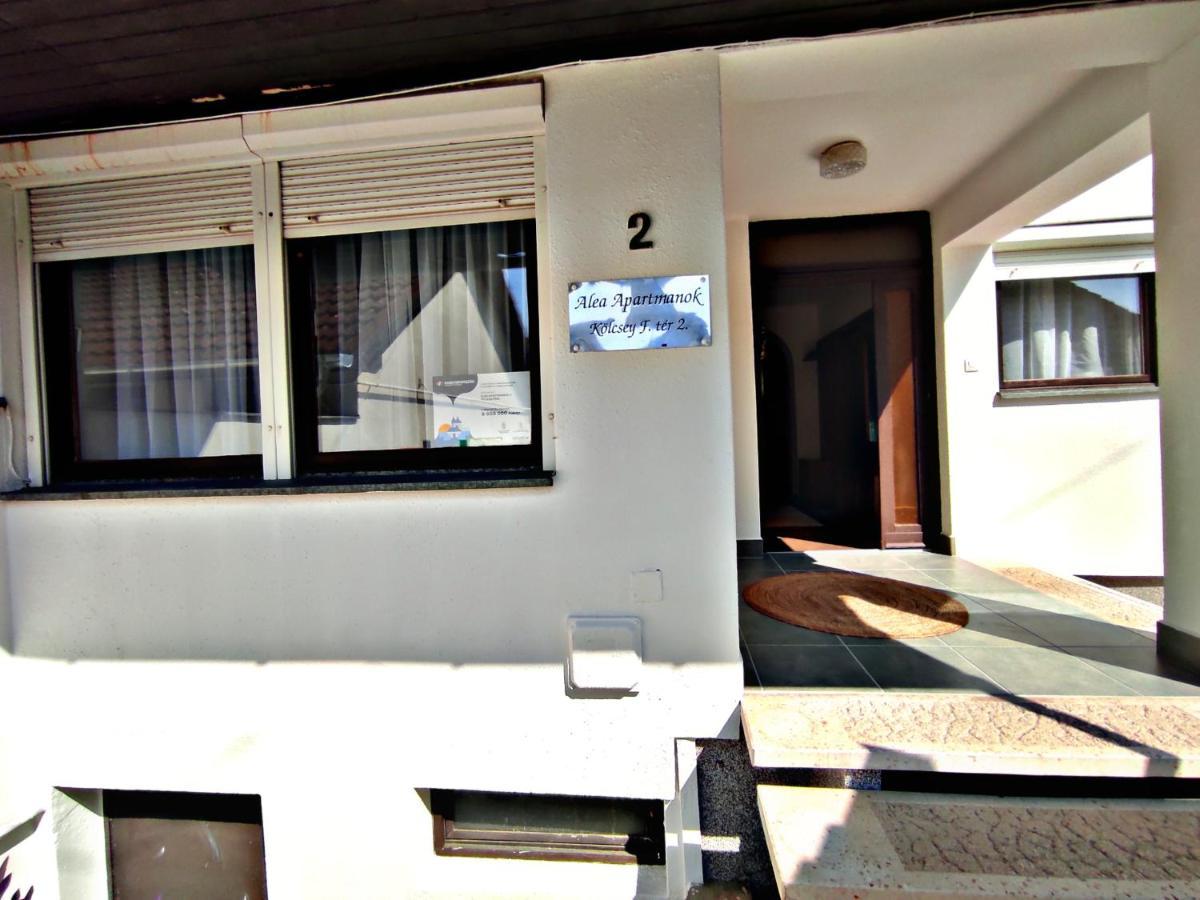 Alea Apartmanok Harkány Buitenkant foto