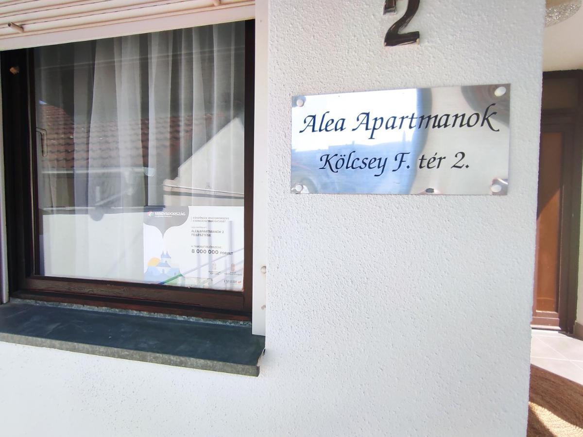 Alea Apartmanok Harkány Buitenkant foto